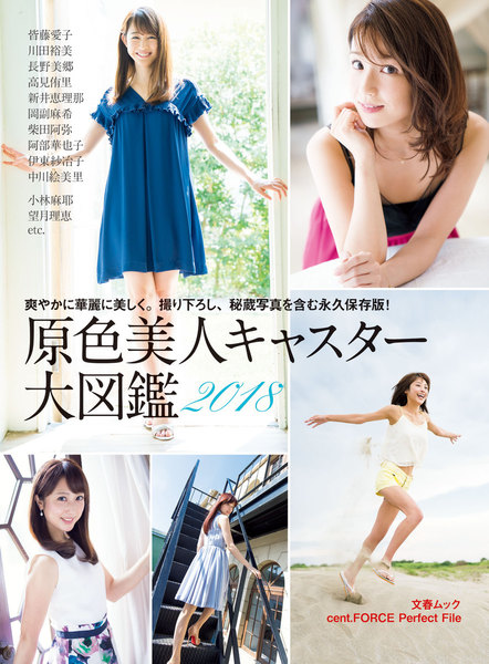 原色美人キャスター大図鑑2018 cent.FORCE Perfect File デジタル原色美女図鑑