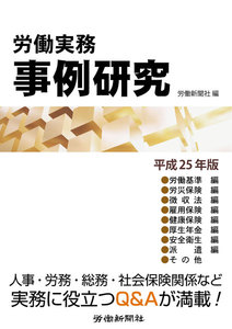 労働実務事例研究 平成25年版 完全版 電子書籍版