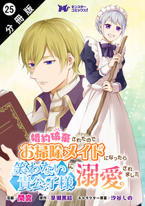 婚約破棄されたのでお掃除メイドになったら笑わない貴公子様に溺愛されました(コミック) 分冊版 : 25 電子書籍版
