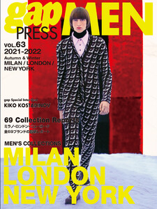 2021-2022 A/W gap PRESS MEN vol.63 MILAN/LONDON/NEW YORK 電子書籍版