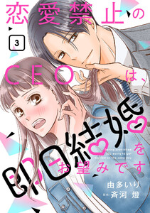 恋愛禁止のCEOは、即日結婚をお望みです【分冊版】3話 電子書籍版