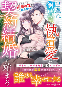 出遅れ御曹司の執着愛は契約結婚から始まる～焦がれ続けた高嶺の花を、もう離さない～