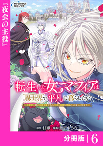 転生した女マフィアは異世界で平凡に暮らしたい～暗殺者一家の伯爵令嬢ですが、天使と悪魔な団長がつきまとってきます～【分冊版】6(ANIMAXコミックス) 電子書籍版