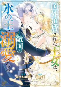 国外追放された王女は、敵国の氷の王に溺愛される 3