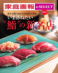 家庭画報 e-SELECT Vol.41 いま訪ねたい”鮨”の新名店 電子書籍版