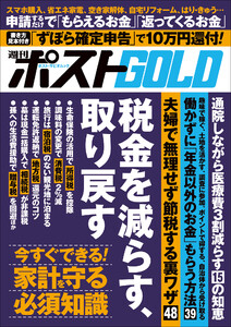 週刊ポストGOLD 税金を減らす、取り戻す