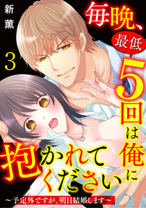 毎晩、最低5回は俺に抱かれてください~予定外ですが、明日結婚します~