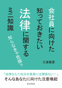 知らなきゃ危険?会社員に向けた知っておきたい法律に関するミニ知識 電子書籍版