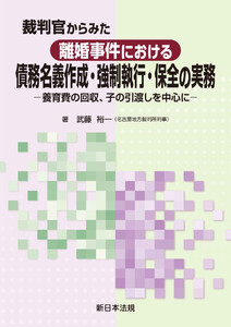 裁判官からみた 離婚事件における 債務名義作成・強制執行・保全の実務-養育費の回収、子の引渡しを中心に-
