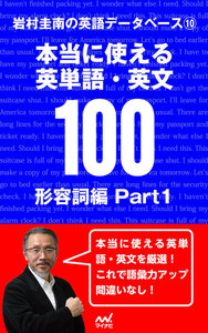 岩村圭南の英語データベース10 本当に使える英単語・英文100 形容詞編Part1 電子書籍版