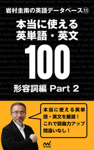 岩村圭南の英語データベース11 本当に使える英単語・英文100 形容詞編Part2 電子書籍版