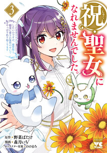祝・聖女になれませんでした。このままステルスしたいのですが、悪役顔と精霊に愛され体質のせいでやっぱり色々起こります (3)