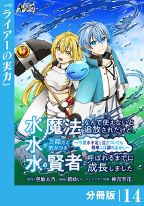 水魔法なんて使えないと追放されたけど、水が万能だと気がつき水の賢者と呼ばれるまでに成長しました～今更水不足と泣きついても簡単には譲れません～【分冊版】14 電子書籍版