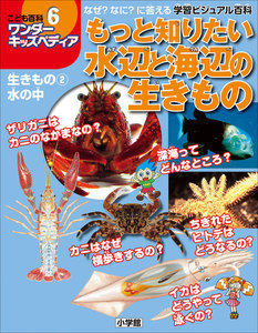 ワンダーキッズペディア6 生きもの2 水の中 ～もっと知りたい水辺と海辺の生きもの～ 電子書籍版