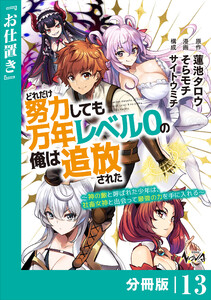 どれだけ努力しても万年レベル0の俺は追放された～神の敵と呼ばれた少年は、社畜女神と出会って最強の力を手に入れる～【分冊版】(ノヴァコミックス)13 電子書籍版
