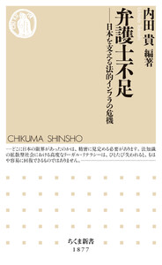 弁護士不足 ――日本を支える法的インフラの危機 電子書籍版