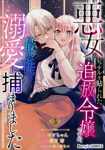 悪女のレッテルを貼られた追放令嬢ですが、最恐陛下の溺愛に捕まりました3巻